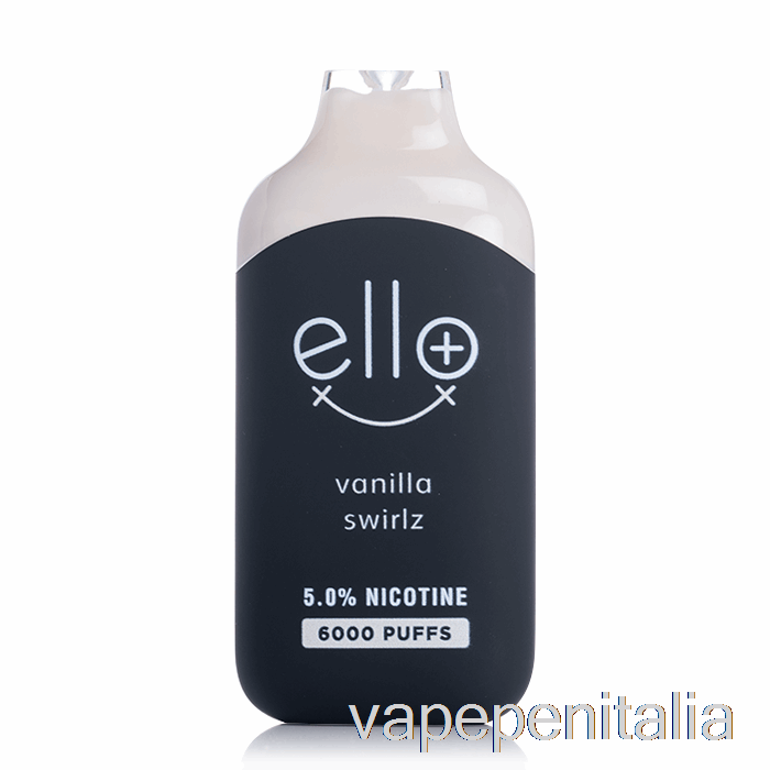 Scatola Vape Mod Blvk Ello Plus 6000 Swirlz Vaniglia Usa E Getta